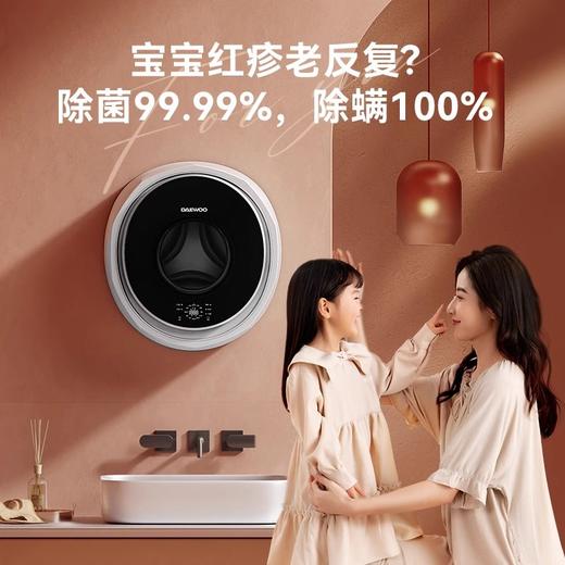 大宇壁挂式洗衣机除菌除螨迷你小型婴儿宝宝DY-BGX05 商品图2
