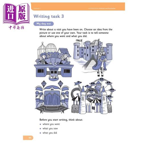 预售 【中商原版】英国S&S教辅 Grammar 1 语法 1  5-6岁  附电子答案 英文原版 英语语法练习  商品图4