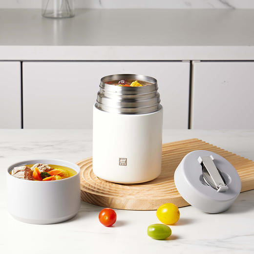 1014218 双立人真空保温罐700毫升 白色 商品图5