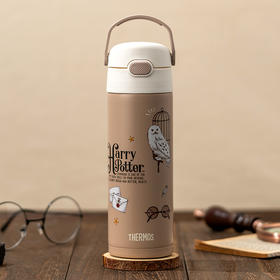 膳魔师X哈利·波特(海德薇猫头鹰图案)高真空不锈钢直饮保温杯500ml