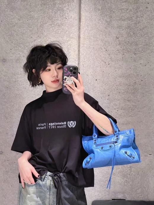 B家 麦穗剪刀绣花圆领短袖（JN） 商品图3