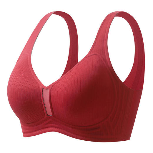 新品【果冻柔软，无痕舒适】小胸也能聚拢上托，自信傲娇；侧收稳定固定，立体饱满。不要让钢圈束缚了你的呼吸，试试这款果冻条加持的文胸罩！ 商品图4