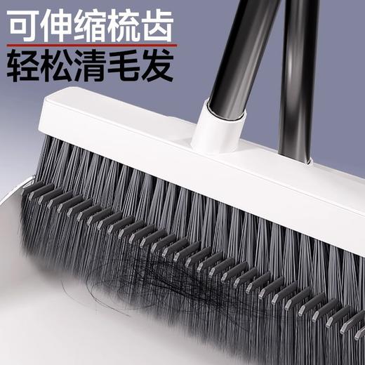 日月湖百货-索邦/sobam扫把套装家用可站立软毛魔术夹缝扫地防风扫帚 商品图1