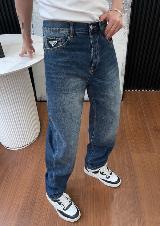 P家 新款洗水蓝色牛仔棉质牛仔裤（JN） 商品图3