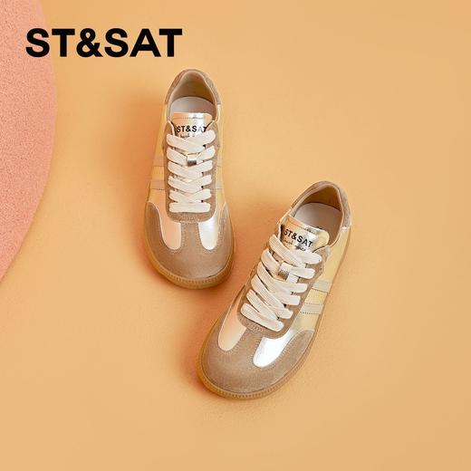星期六舒适复古撞色德训鞋SSC1112756 商品图5
