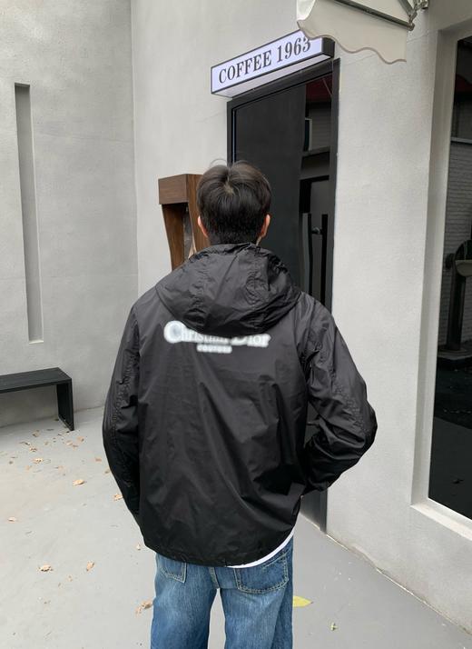 D家 秋冬新款印花黑色梭织混纺面料防风夹克（JN） 商品图2