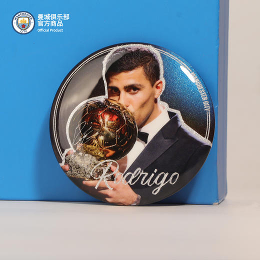【官方正版】曼城俱乐部 | 球星吧唧加厚马口铁徽章纪念礼物 商品图4