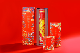 2026丙午马年，道家纳福春联礼盒套装，创意中国风春联