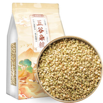 吾谷为伴荞麦米 2斤 荞麦 三角麦仁 东北五谷杂粮 粗粮 大米粥米伴侣 /粮油调味 /杂粮 /谷米类 商品图0