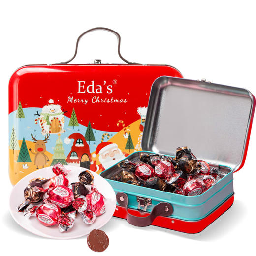 艾达的世界什锦巧克力制品-小提箱150g/042003 浪漫圣诞甜蜜绽放 商品图1