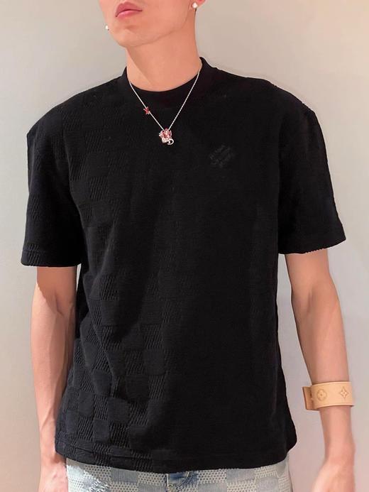 驴家 毛巾格圆领短袖➕短裤（JN） 商品图3