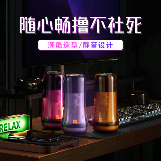 AK次元电动飞机杯男用加热双震动自慰器真实夹吸训练成人情趣用品 商品图3