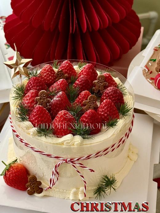 【草莓季】满满草莓·圣诞主题蛋糕C款 商品图1