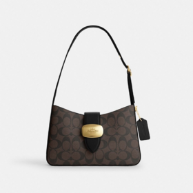 COACH 褐色女士单肩包 600-CP005IMAA8