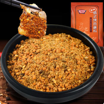 极美滋韩式烤肉蘸料25g*3袋 火锅蘸料辣椒面调味料烧烤撒料 香辣味 /粮油调味 /调味品 /复合香辛料 商品图2