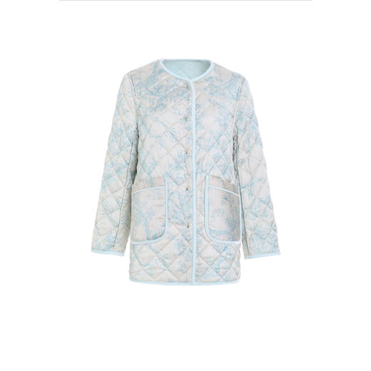 乔万尼国风设计真丝棉服双面穿EM4K630 商品图5