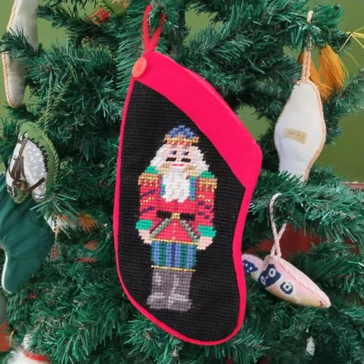 莫氏绒绣 纯手工羊毛圣诞礼品 《圣诞袜》006 商品图0