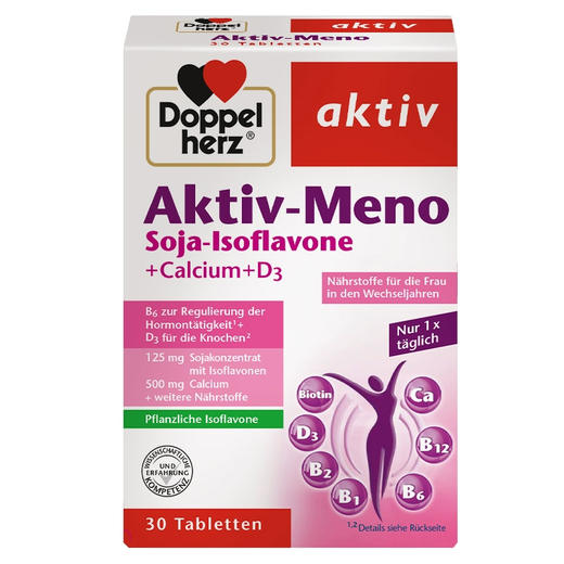 德国双心大豆异黄酮精华片30粒 商品图0