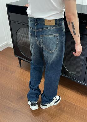 P家 新款洗水蓝色牛仔棉质牛仔裤（JN）