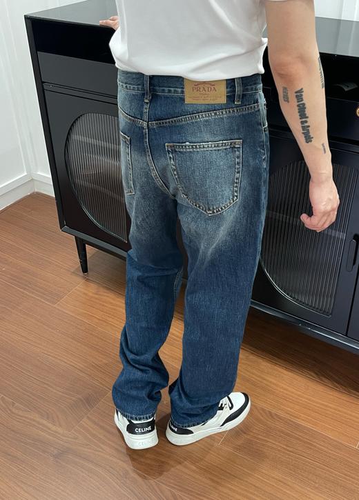 P家 新款洗水蓝色牛仔棉质牛仔裤（JN） 商品图0