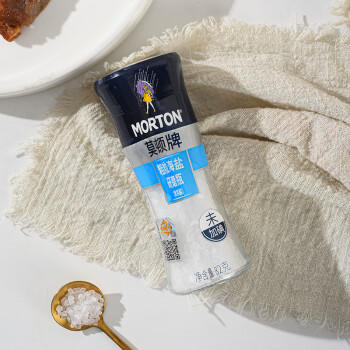 莫顿（MORTON） 粗粒海盐研磨盐82g【未加碘】自带研磨器 牛排烧烤调味盐 /粮油调味 /调味品 /盐 商品图7