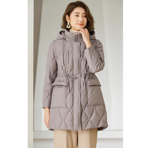 乔万尼羽绒服收腰保暖连帽EM4T653 商品图1