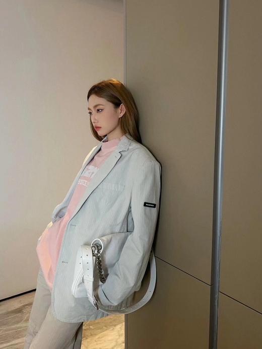 B家 重工 破坏 洗水暗格纹西装外套（JN） 商品图3