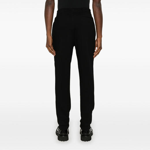 BURBERRY 巴宝莉 男士字母徽标印花棉质休闲运动裤 黑色 8096360 A1189 商品图2