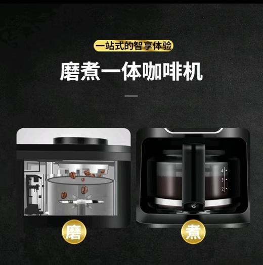 东菱（Donlim） 全自动家用咖啡机现磨美式小型滴漏式智能一体机办公室意式咖啡DL-KF1061 美式全自动|DL-KF1061 商品图7