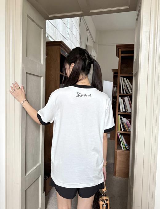 驴家 钻饰拼色T恤（JN） 商品图1