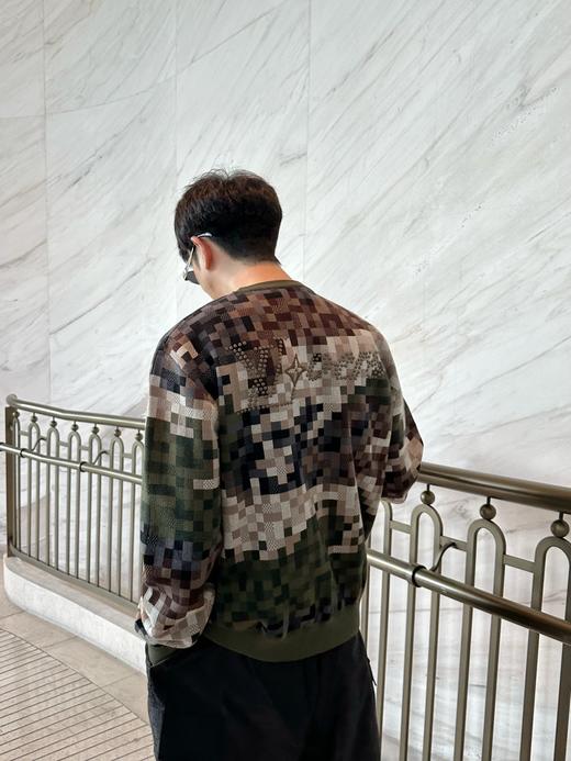 驴家 迷彩格子套头毛衣（JN） 商品图1