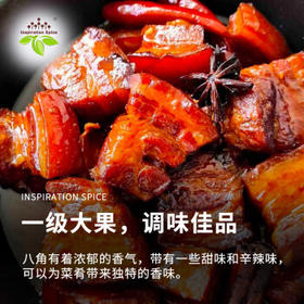 饮食派INSPIRATION SPICE大红八角 158g罐装 无硫熏秋果大料八角茴香火锅调料 调味品 /粮油调味 /调味品 /基础香辛料