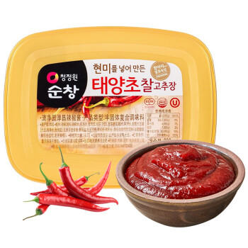 清净园韩国进口 淳昌辣椒酱200g 韩式石锅拌饭辣炒年糕部队火锅包饭酱 /粮油调味 /调味品 /西式酱料 商品图5