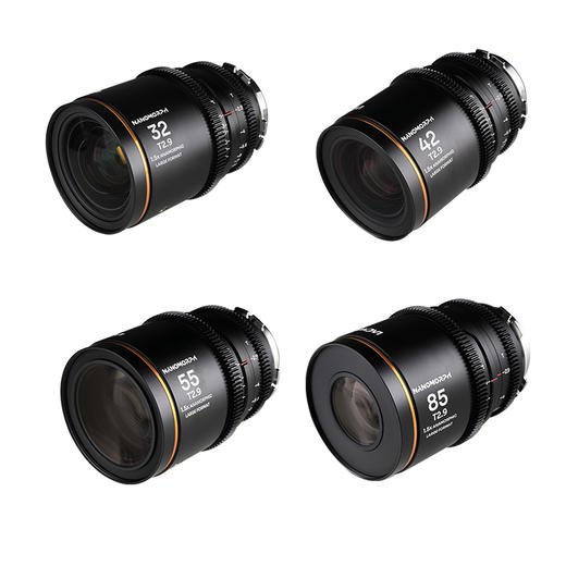 LAOWA老蛙 Nanomorph系列 LF画幅 1.5X变形宽银幕电影镜头  32mmT2.9/42mmT2.9/55mmT2.9/85mmT2.9 商品图13