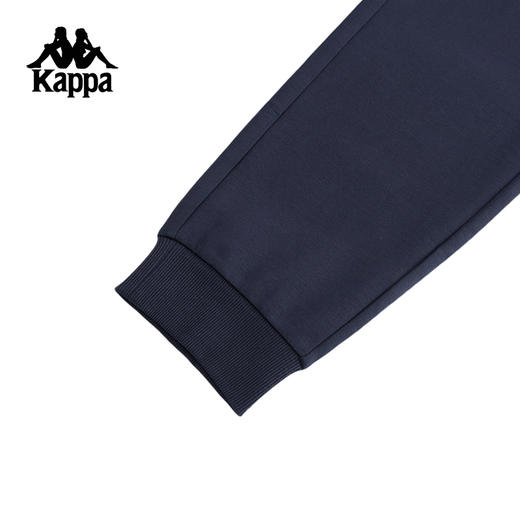 Kappa卡帕背靠背新款复古运动长裤女款松紧腰休闲裤子针织小脚裤K0F22AK20 商品图3