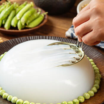 爱蜀味纯豌豆淀粉500gX2袋 带刮刀 豌豆粉白凉粉勾芡粉川北凉粉原料 /粮油调味 /调味品 /淀粉 商品图4