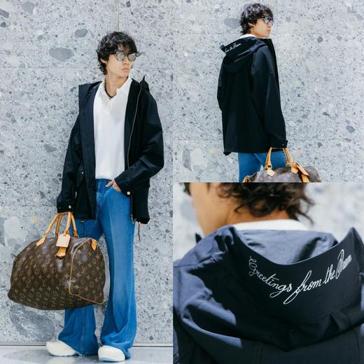 驴家 烫银印花派克大衣（JN） 商品图3