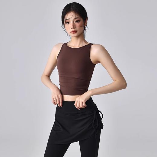 跃牌【禅语梵心】运动跑步裸感瑜伽背心女专业健身运动bra WX5122 商品图0