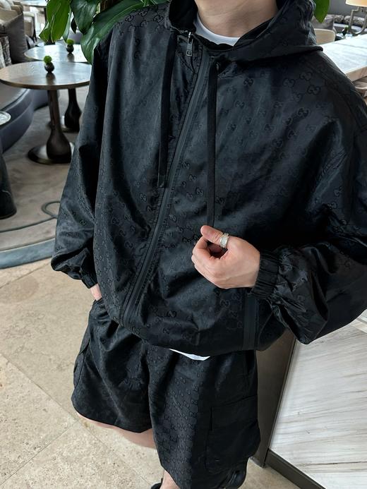 G家 牛津纺提花套装： 夹克➕运动短裤（JN） 商品图0