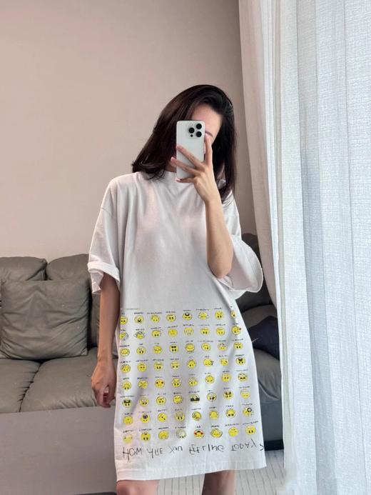 B家 笑脸表情包圆领短袖（JN） 商品图0