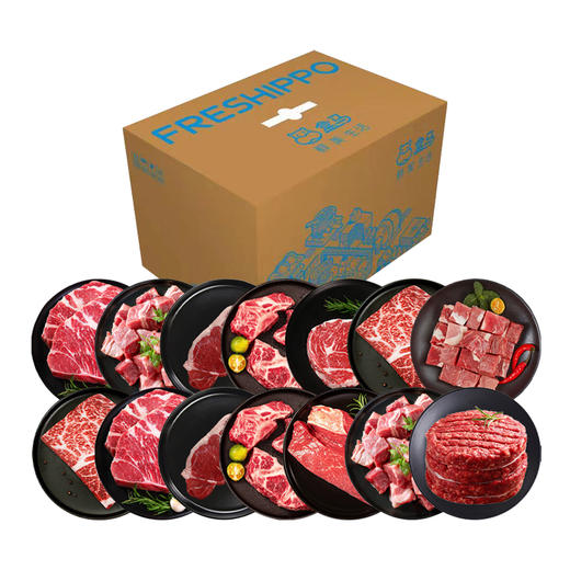 盒马牛肉牛排1098型4050g 商品图1