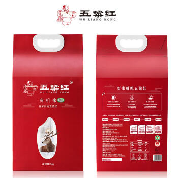五粱红2024年新米正宗有机五常大米10斤原粮稻花香2号有机米5kg东北大米 /粮油调味 /米 /稻花香米 商品图6