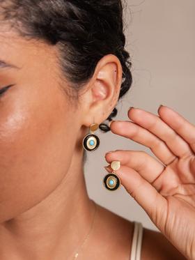 SOL DE VERANO 松石耳环