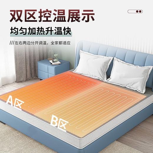 【PICC承保❗️国标质检电热毯】节能环保低电耗，整晚开着都安心！双人双控调温学生宿舍智能除螨加厚电褥子被子 商品图2