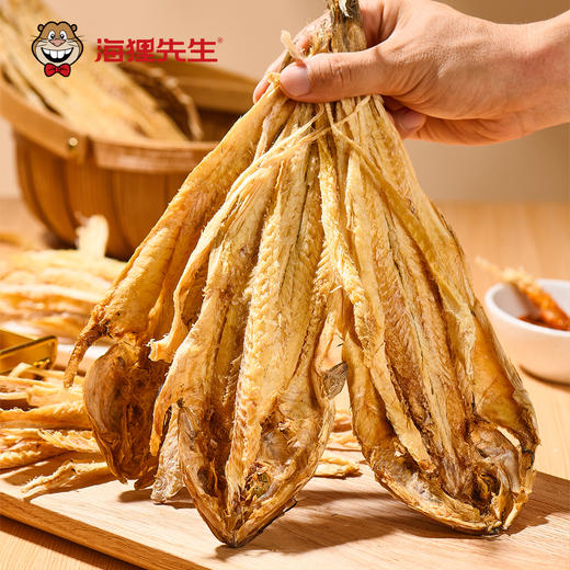 海狸先生明太鳕鱼丝烧烤味香辣味特辣味组合装79g/袋 商品图3