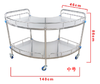 金光 不锈钢扇形推车/器械车 商品缩略图0