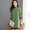 CC-101-92409中长款毛衣女遮屁股洋气上衣秋冬2024新款冬季厚款内搭针织打底衫 商品缩略图3
