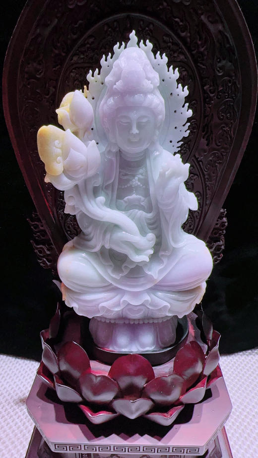 620711翡翠摆件【观音 】 商品图4