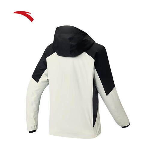 安踏户外防泼水棉服风衣 女冬季新款连帽外套运动服上衣162446804 商品图1