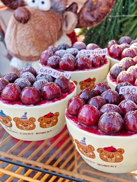 韩式搪瓷车厘子抱抱碗